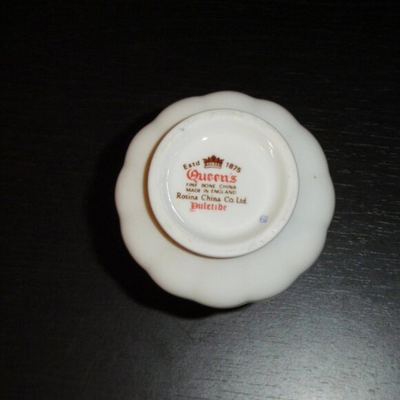 Rosina Queens China Yuletide 7" Bud Vase NIB - Picture 6 of 6